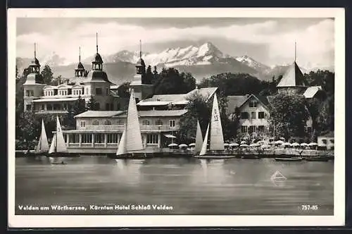 AK Velden am Wörthersee, Hotel Schloss Velden