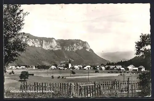 AK Gallizien in Kärnten, Ansicht mit Skarhin