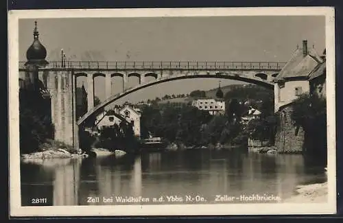 AK Waidhofen an der Ybbs, Zell, Zeller Hochbrücke