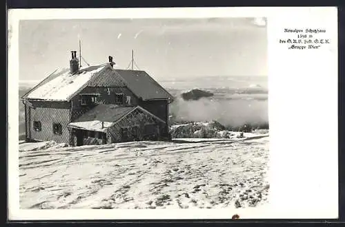 AK Reisalpen Schutzhaus, Berghütte des Ö. A. V. Sekt. Ö. T. K. Gruppe Wien