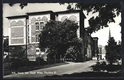 AK Wien, Heim der Stadt Wien, Pavillon III