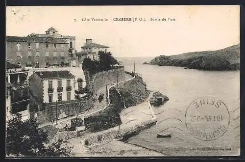 AK Cerbère, Sortie du port sur la Côte Vermeille