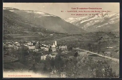 AK Campome, Vue générale et le Col de Jau