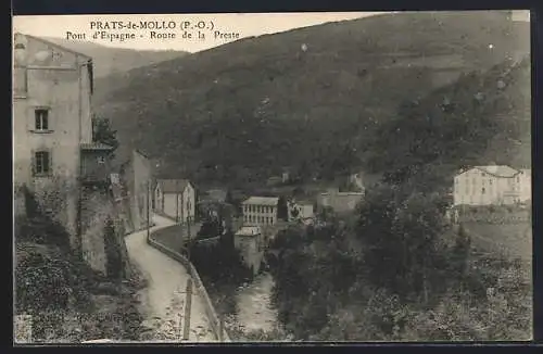 AK Prats-de-Mollo, Pont d`Espagne, Route de la Preste