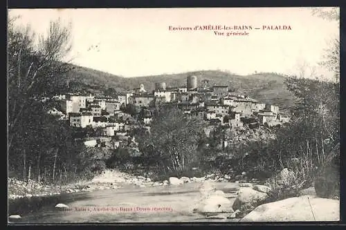 AK Palalda, Vue générale du village et de la rivière