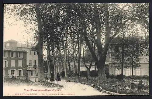 AK Vernet-les-Bains, Le Parc de l`Établissement