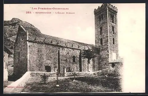 AK Coustouges, L`Église Romane