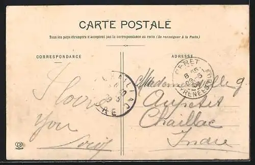 AK Céret, Ruines du vieux pont primitif et bords du Tech