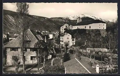 AK Latour-de-Carol, Vue sur le Village prise du Pré Catalan