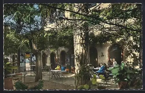 AK Arles-sur-Tech, L`Hôtel des Glycines, La Terrasse