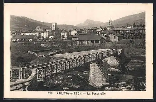 AK Arles-sur-Tech, La Passerelle