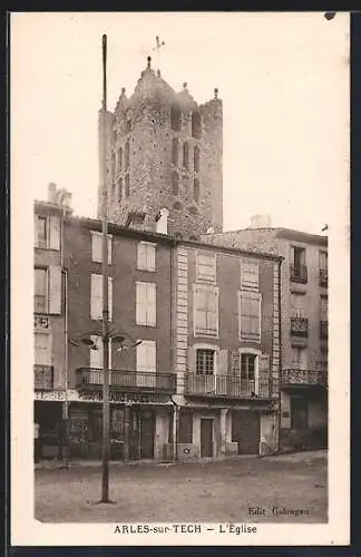 AK Arles-sur-Tech, L`Église