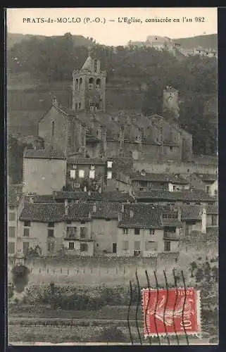 AK Prats-de-Mollo, L`Église, consacrée en l`an 982