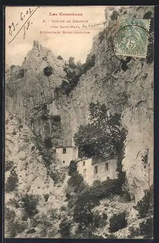 AK Saint-Paul, L`Ermitage Saint-Antoine, Gorges de Galamus