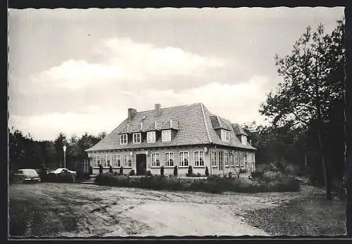 AK Hollenstedt / Harburg, Autobahn-Gaststätte Hotel Restaurant Cafe