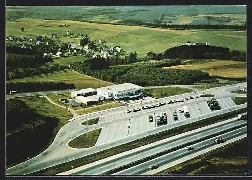 AK Freudenberg / Siegerland, Autobahn-Raststätte Siegerland-West