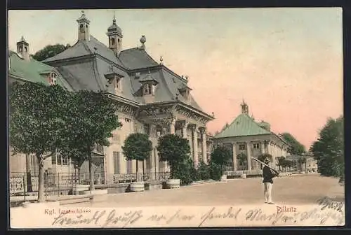 AK Dresden-Pillnitz, Königliches Lustschloss