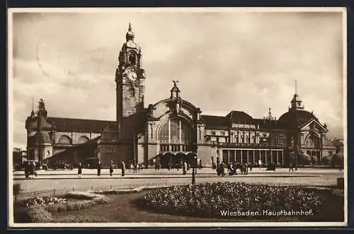 AK Wiesbaden, Hauptbahnhof