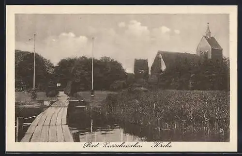 AK Bad Zwischenahn, Blick zur Kirche