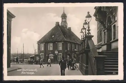 AK Leer / Ostfriesland, Alte Waage, Börse