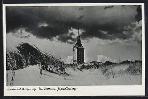 AK Wangerooge, Der Westturm u. Jugendherberge