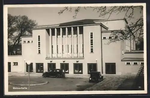 AK Weimar / Thüringen, Blick auf die Weimarhalle