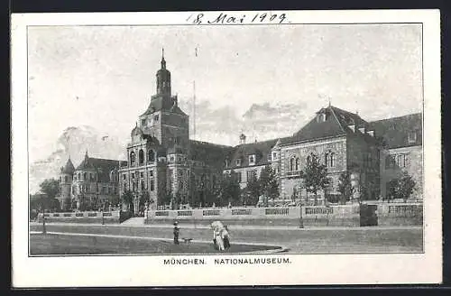 AK München, Nationalmuseum