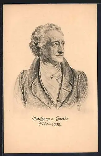 AK Wolfgang v. Goethe im Anzug