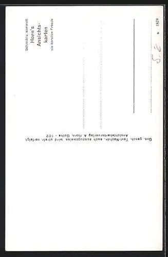 AK Ich bin ne ächte Thüringerin..., junge hübsche Frau in Tracht