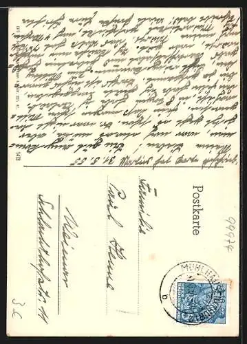 AK Mühlhausen / Thür., Stadtwappen