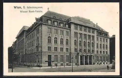 AK Wien, Schottengasse, Wiener Bank-Verein