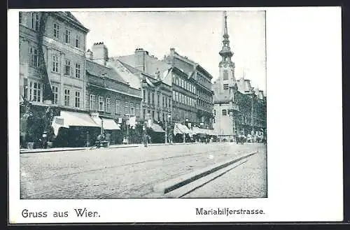 AK Wien, Läden in der Mariahilferstrasse