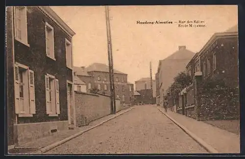 AK Houdeng-Aimeries, Rue des Ediles, Ecole Moyenne