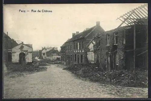 AK Pecq, Rue du Château