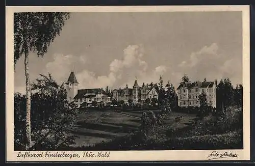 AK Finsterbergen /Thür. Wald, Kurhaus