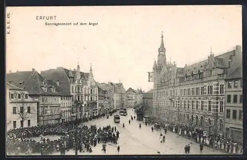 AK Erfurt, Sonntagsconcert auf dem Anger