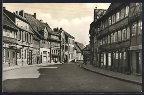 AK Osterwieck / Harz, Blick in die Neukirchenstrasse