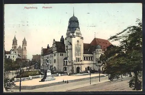 AK Magdeburg, Partie mit Museum