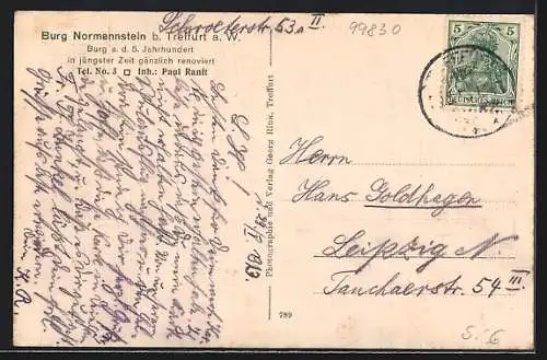 AK Treffurt a. Werra, Gesamtansicht