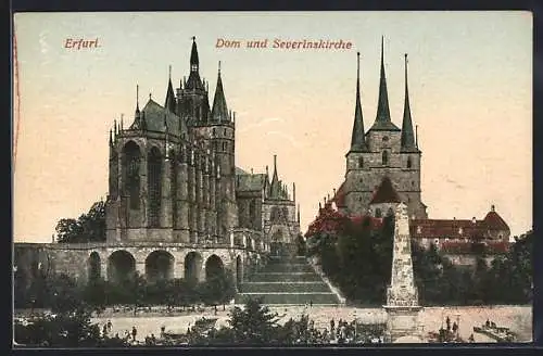 AK Erfurt, Dom und Severinskirche