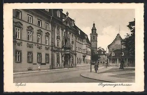 AK Erfurt, Regierungsstrasse