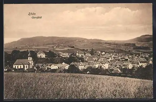 AK Gersfeld /Rhön, Ortsansicht