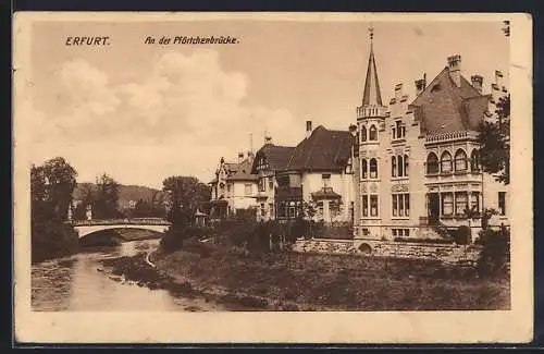 AK Erfurt, Partie an der Pförtchenbrücke