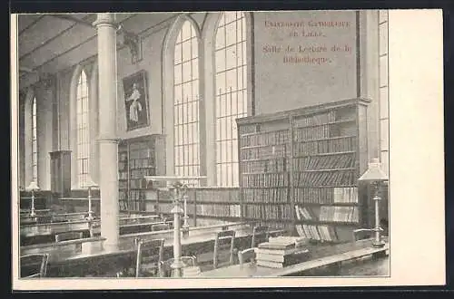 AK Lille, Université Catholique, Salle de Lecture de la Bibliothèque