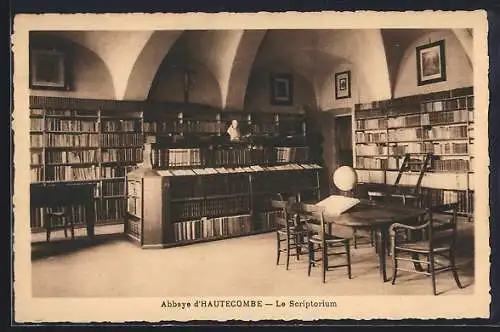 AK Hautecombe, L`Abbaye, Le Scriptorium