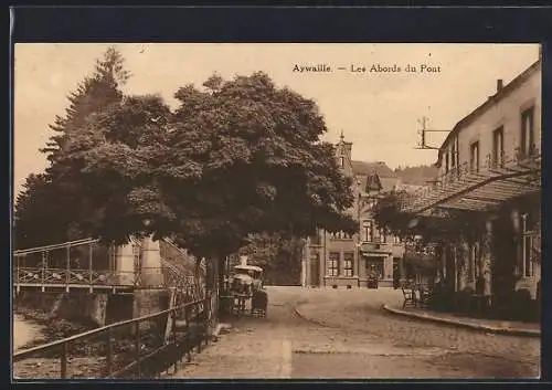 AK Aywaille, Les Abords du Pont