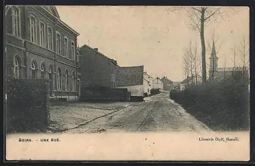 AK Boirs, Une rue, Strassenpartie