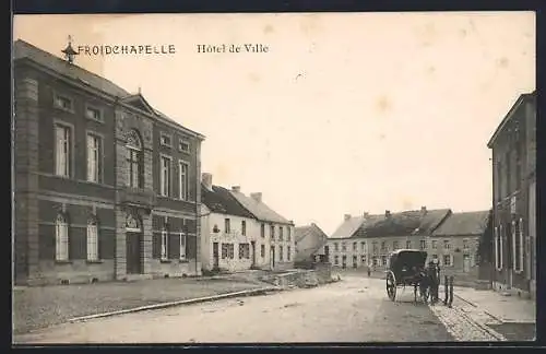 AK Froidchapelle, Hôtel de Ville