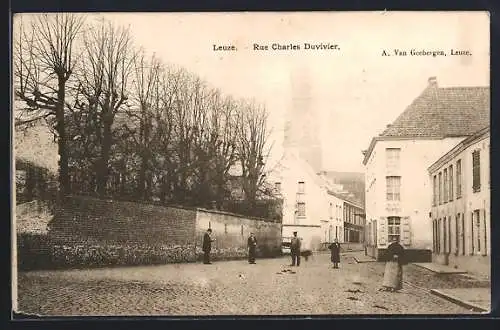 AK Leuze, Rue Charles Duvivier, Strassenpartie