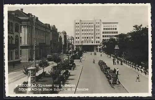 AK Beograd, La Place Royale et la Bourse